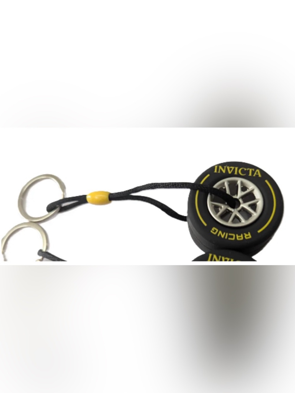 3 Invicta Racing Tire Keychain Fobs (Pack of 3 keychains)